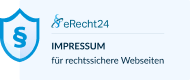 eRecht24 Siegel - Impressum